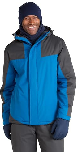 Mountain Warehouse Dusk III Mens Snowproof Ski Jacket Blue L