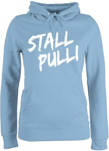 Shirtracer - Pullover Damen Hoodie Frauen - Stallpulli I Geschenk Reiten I Pferde Geschenke I Pferdeliebhaber