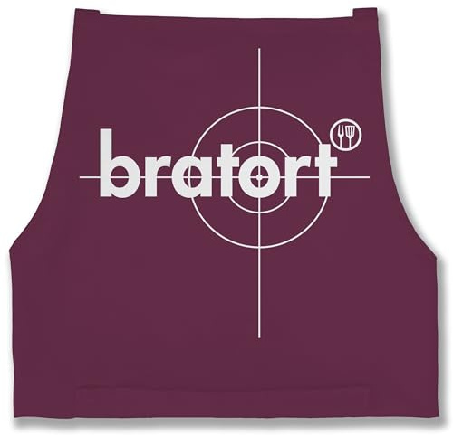 Shirtracer - Schürze - Grillschürze - Erwachsene - Bratort Grill Geschenk I Grillmeister I Grill Fans
