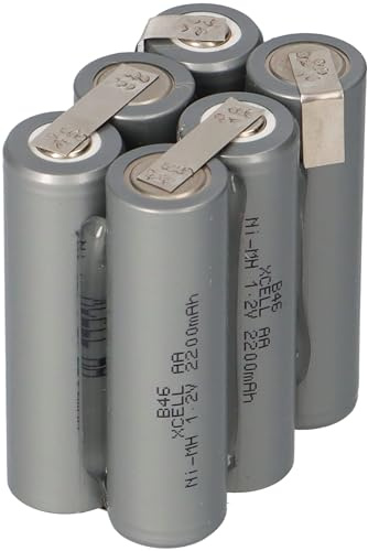 Akkupack 7,2V 2200mAh Mignon Industrie-Akkus NiMH Mit Lötfahne FlatTop