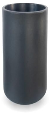 newgarden - Macetero Alto y Redondo Antracita Hortensia ø40 cm Decorativo para Interior y Exterior. 83 litros Muy Resistente a los Rayos UV. Maceta para Flores y Plantas Hecho en España