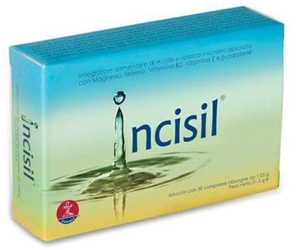 INCISIL 30 compresse - Integratore alimentare con magnesio, selenio, vitamina B2, vitamina E