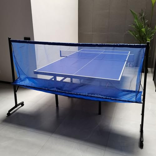 Ping-Pong-Auffangnetz für Park/Gemeinde/Schule, bewegliches Trainingsgerät/Trainer für die Tischtennisball-Rückgabe für Anfänger, Fortgeschrittene und Profis, Wettkampfübungen, EIN