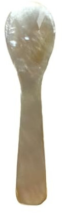 Aublinto Kaviarlöffel Eierlöffel aus Horn Caviar Spoons Handarbeit Perlmuttlöffel Kaviarlöffel Eierlöffel Caviar Spoons Handarbeit Perlmutt Löffel für Kaviar Ei Eis Kaffee serviert