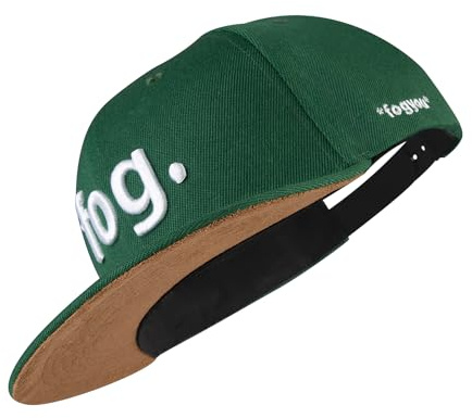 Dimma barn snapback keps män kvinnor dimma grön brun en storlek justerbar unisex basecap trendig streetwear stil basebollkeps med rak skärm, Grön, one size