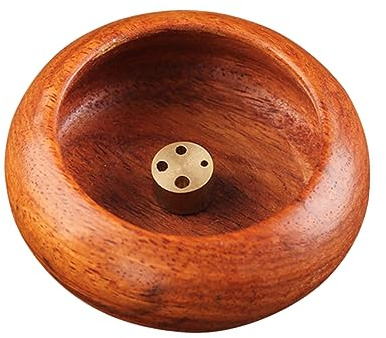 MAGICLULU Ciotola Brucia Incenso Mini Porta Bastoncini di Incenso Incensiere da Tavolo