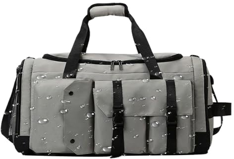 Sporttasche Damen - Große Wasserabweisende Reisetasche | Multifunktionale Tragtasche Mit Trocken-Nass-Trennung Für Wasserflaschen, Kleidung, Camping Und Krankenhaus