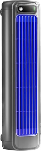 Portable Air Cooling Fan, 3-Speed, 2000mAh Battery, 31.2x8.5x8.4cm, Grey