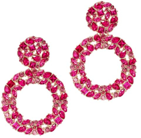 Pendientes Llamativos para Mujer de Aleación 1 Par
