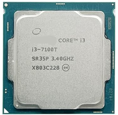 Processeur Core I3 7100T 3,4 GHz 2 cœurs 4 Threads 3 mètres 35 W LGA 1151