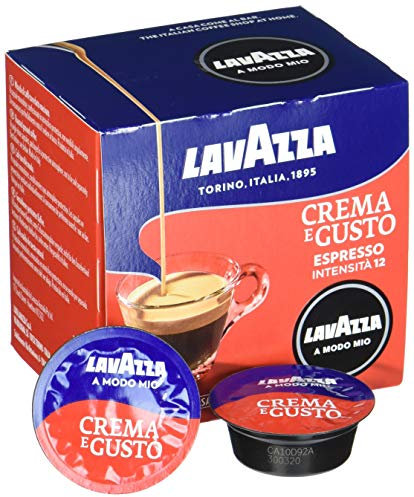 Lavazza Capsule Caffè A Modo Mio Crema e Gusto - 2 confezioni da 16 capsule [32 capsule]