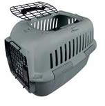 Ebi & Ebi Transportbox Adventurer 50 Serene Edition versch. Farben Hund Katze Transportkäfig (grau)