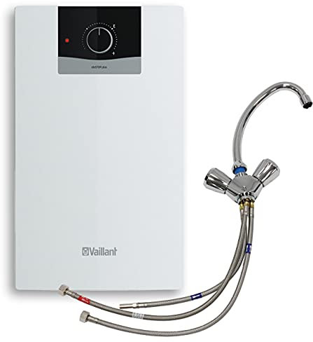 Vaillant Warmwasserspeicher, Untertischgerät eloSTOR VEN 5/7 U plus, Temperier-Armatur VNU 2 (302596), 230 V, Kapazität: 5 Liter, Niederdruckspeicher, Elektro-Kleinspeicher, 0010021142