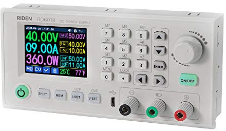 VISLONE RD6018 18A Konstantspannungs- und Konstantstrom-Gleichstromversorgungsmodul Tastatur PC-Software WiFi Phone App-Steuerung mit Firmware-Aktualisierungsfunktion (WiFi Version)