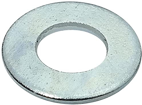 AERZETIX - C49127 - Satz von 100 Unterlegscheiben flach breiter - beilagscheiben - M2.5 Ø6mm H 0.4mm - aus verzinktem stahl - DIN 125 - für holzkonstruktionen
