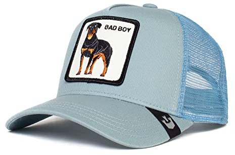 Goorin Bros. The Farm Trucker-Kappe aus Netzstoff für Damen und Herren, Schiefer (Bad Boy Truckin), Einheitsgröße