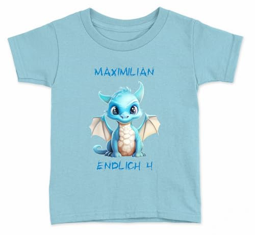 Personalisiertes Bügelbild Drache 5 für einen Besonderen Menschen in Ihrem Leben zum selber Aufbügeln mit Wunsch Namen Text Junge Mann UNISEX Transfer Geburtstag Geschenk Vater Sohn