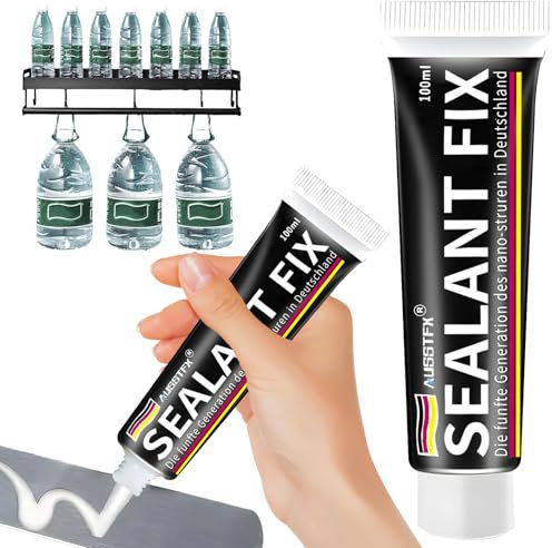 FePen Adesivo Extra Forte, 100 ML Colla Adesivo di Montaggio - Colla Multiuso, Colla Istantanea - Impermeabile e Portante, Senza Chiodi o Viti - Adatta per Ganci, Pavimenti in Legno, Battiscopa