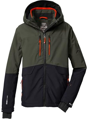 Killtec Jungen Ksw 201 Bys Ski Jckt Skijacke/Funktionsjacke mit Kapuze und Schneefang