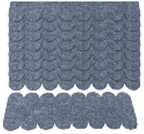 Pack of 32 Roof Shingles for Bird House, Mini Roofing Film Self Adhesive Felt Roof Shingles, 30 cm, DIY Roofing Felt for Bird House, Nesting Box, Rabbit Hutches, Insect Hotel