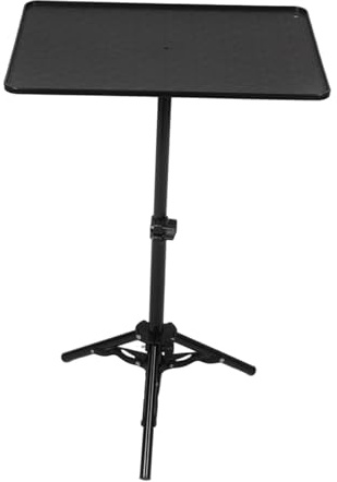 COOPHYA Adjustable 55cm Desktop Projector Tripod Stand Tray Small Floor Projector Support Shelf for Home and Office Portable Tripod for Accessories and Laptop Holder