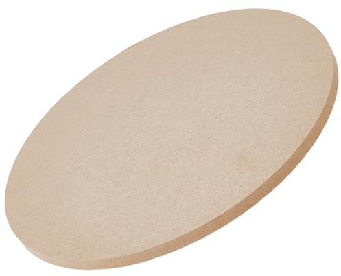 GORGECRAFT Bates de Torno de Cerámica Redondos de 25cm Tablero de Sujeción Secado Artístico con Cuñas de Cerámica MDF Adaptador de Bate Esculpir Lanzar Arcilla Herramienta Hacer Manualidades
