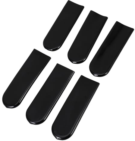 FUTUREORYY Set 6 Pezzi Copri Maniglia Valvola a Sfera in Pvc Morbido, Manicotti di Ricambio Antiscivolo per Rubinetto Acqua, Adatti per Cucina, Bagno e Tubi da Giardino