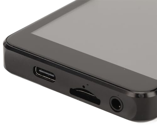 RASTKY Lecteur MP4 à écran Tactile HD Intelligent à Réduction de Bruit WiFi Quad Core pour avec Enregistreur Vocal, écran IPS et Puce 5.0 pour Les Amateurs de Romans et de Musique (3,97 Pouces)