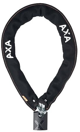 AXA ALA051 Unisex-Adult Newton Promoto+ 4 130/10,5 Kettenschloss, Black
