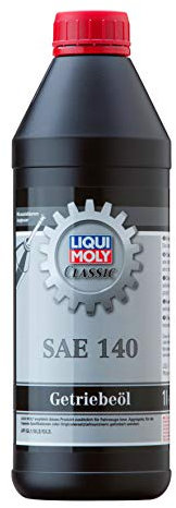 LIQUI MOLY Classic Huile pour engrenages SAE 140, 1 L, Huile de vitesse, Huile hydraulique, SKU: 20817