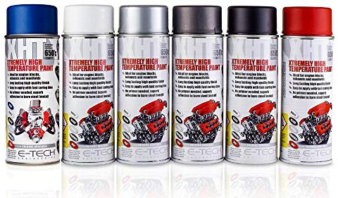 MP Essentials Coat, Protect & Enhance XHT Xtremely High Temperature Paint (up to 650c) for Engine blocks, Exhausts & Manifold (Clear Transparent)