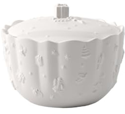 Villeroy & Boch - Toy’s Delight Royal Classic Gebäckdose, große Vorratsdose mit Reliefmuster, Premium Porzellan, 2270 ml, weiß