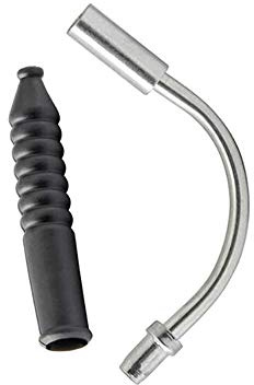 VOANZO 10 Sets Bike Bend Brake Noodle Cable Guide Bike Brake Pipe with Dustproof Rubber Boots for Mountain Bicycle Bike Accessories
