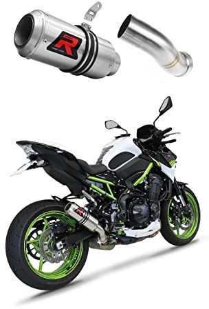 DOMINATOR EU Omologato approvato Terminale di Scarico Silenziatore GP compatibile con Z 900 2017-2019