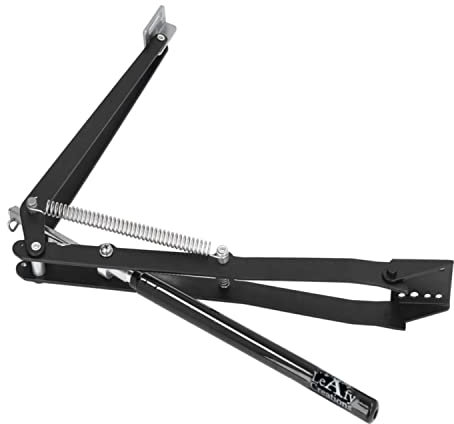 Leafy Creations. Apri Finestra Automatico per Serra. Apri Finestra per Serra con Accessori per il Controllo della Temperatura a Doppia Molla per la Ventilazione Automatica della Serra. (Nera)