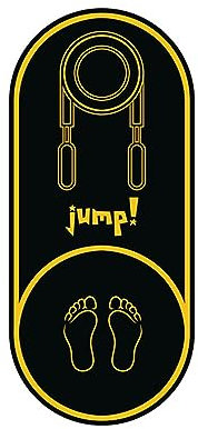 Springseilmatte, rutschfeste Übungs-Fitnessmatte für drinnen und draußen, Crossrope-Matte, 6 mm dick, hochdichtes Springseil-Pad für Heim-Fitness-Bodenbelag (Farbe: Stil 3, Größe: 195 x 140 cm)