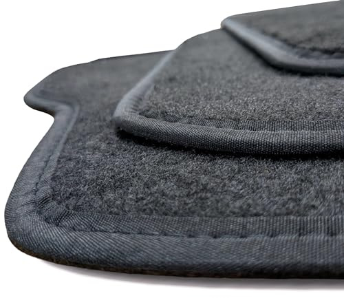Tappeti Moquette compatibili con Porsche 924 1976-1985, set completo con il copricambio