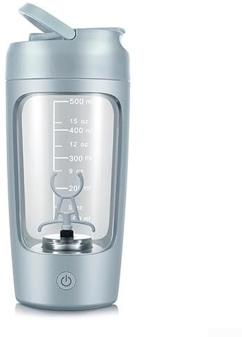 Shaker Bottle, Shaker elettrico tazza di miscelazione tazza ricaricabile Milkshake Sport Portable Shaker Cup (blu)