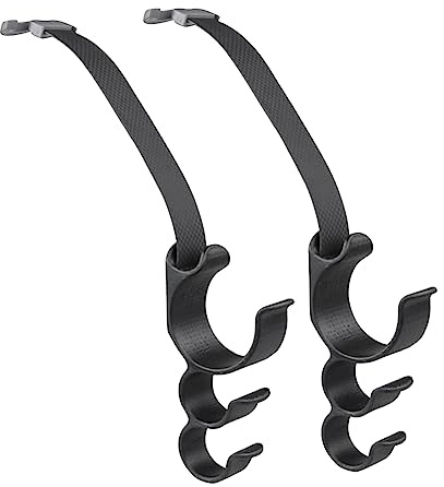 RANJOVER Car Umbrella Hook Plastic Umbrella Hook Front Shelf Back Headrest Hook Universal Car Supplies