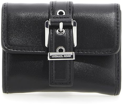 Michael Kors 32T4SBAD5L-001 SM TRIFOLD WALLET Donna BLACK Taglia TU