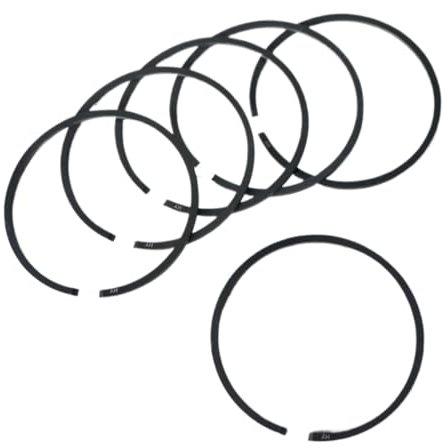 Clynex 6st kolvringar Diameter 42,5MM, for 250 bensinmotorsågsbyte Kolvring för trädgårdsmaskiner