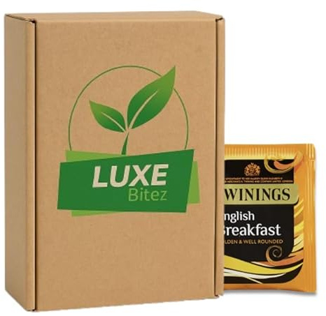 50 x English Breakfast Black Tea Individually Wrapped Tea Sachets Envelopes | Compatible For Twinings By Luxe Bitez