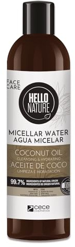 P-Beauty Naturkosmetik Mizellenwasser Gesicht Cleanser 300ml - Sanfte Gesichtsreinigung mit Bio Kokosöl - Entfernt Make-up & Unreinheiten - 99,7 % natürliche Inhaltsstoffe - Alle Hauttypen geeignet