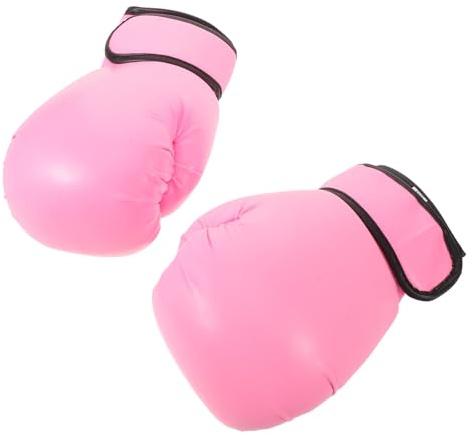 DECORNIJIA Boxningshandskar för Pojke Pu-läder med Svampvaddering Justerbara Sparringhandskar för Pojkar och Flickor Andningsbara och Slitstarka Träningshandskar för Kickboxning och