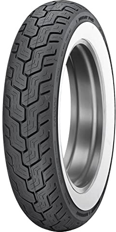 Dunlop D402 Rear Motorcycle Tire MT90B-16 (74H) Wide White Wall Compatible With Harley-Davidson Dyna Glide FXD/C/I 1994-2001