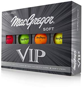 MacGregor VIP Soft Pack Of Golf Balls