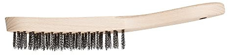 PFERD HBU 43698006 Hand Brush 4 Rows Stainless Steel Wire Diameter 0.30 mm – Universal Use