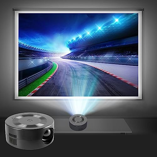 Mini vidéoprojecteur, projecteur portable 1080p compatible avec USB | téléphone Android, projecteur d'extérieur, mini TV pour la maison/camping/voyage/fête, gadgets technologiques, trucs cool, fête