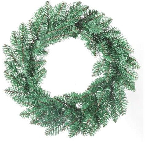 Weihnachtskranz aus Kiefernholz, Ø 50 cm, dekorativ, vielseitig für Türen und Festliche Räume.