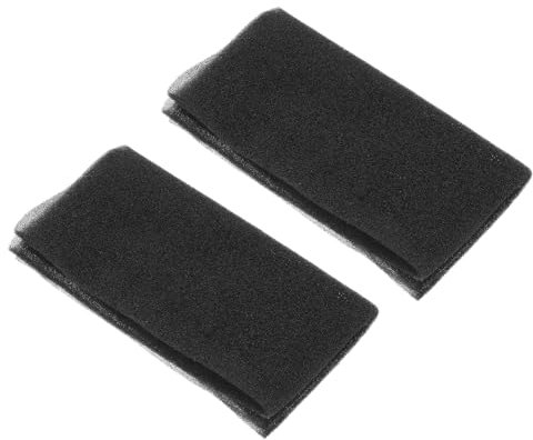 PATIKIL 2pz Filtro Aria Condizionata Sostitutivo Lavabile Riutilizzabile Tagliato Misura Schiuma Multiuso per Ventilatore Aria RV Finestra Purificatori Computer, 40PPI (0,5M x 0,5M x 3mm)